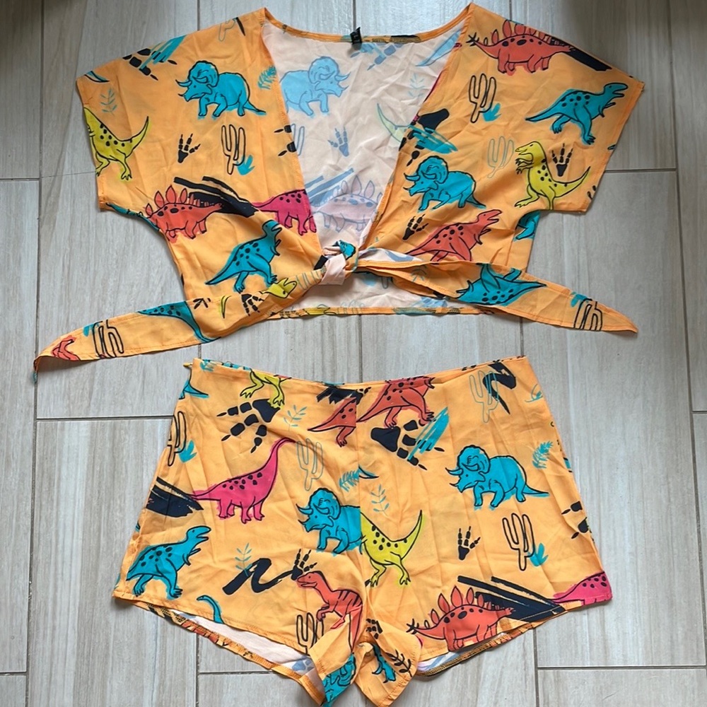 Zaful Dinosaur Coord